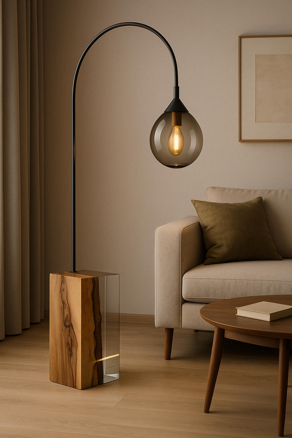 Lampada a pavimento Sciuto Project Design